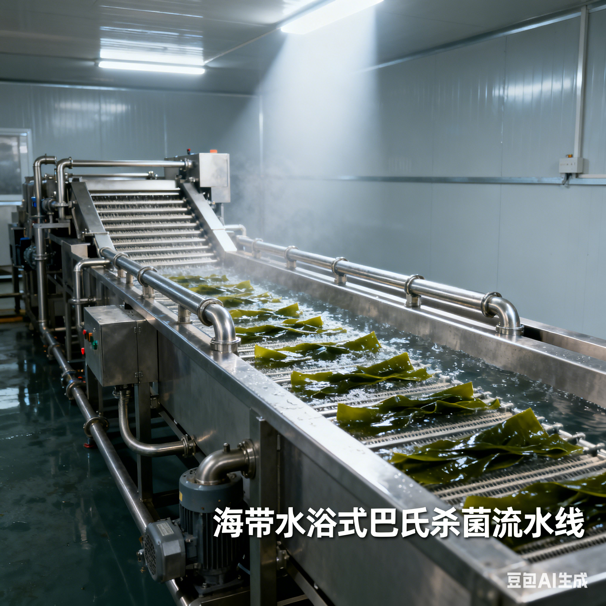 海带水浴式巴氏杀菌流水线，用着靠谱吗？(图5)